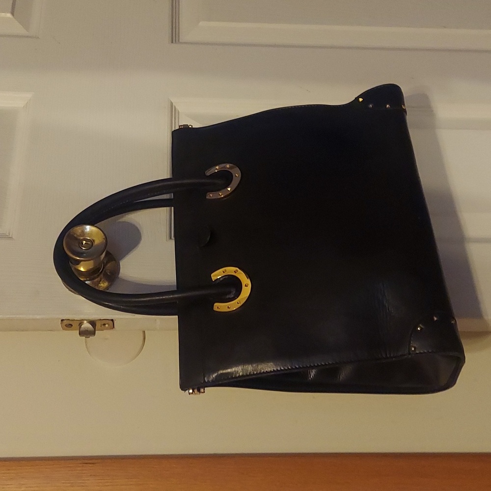 Awesome Gucci limited edition,equestrian horseshoe handbag, vintage 80's, GVC! - Picture 11 of 15